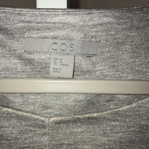Grey COS Dress - size M - Picture 3 of 3